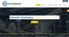 Desktop Screenshot of heinrich-schuemann.de